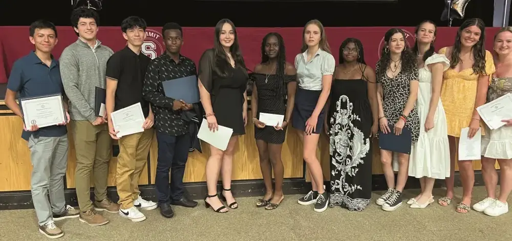 Summit High School recipients of 2023 Foundation scholarships